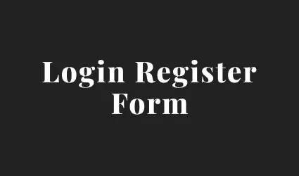 thehamza.tech Projects Login and Register form